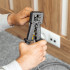Caurplūdes spraudņu RJ45, RJ12, RJ11 presēšanas knaibles Rebel Tools