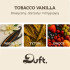 Automašīnas aromāts Tobacco&Vanilia, metāla difuzors ventilācijas restei, 2 uzpildes DUFT
