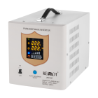 Avārijas barošanas avots ar tīru sinusoīdu un uzlādes funkciju KEMOT PROsinus-2000, 12V 230V 2000VA/1200W