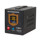 Avārijas barošanas avots KEMOT PROsinus-500, melns, 12V 230V 500VA/300W