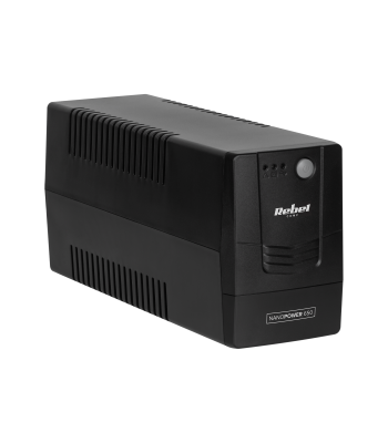 Avārijas barošanas avots UPS REBEL Nanopower 650, 650VA / 360W, 230 V, 50Hz