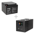 Avārijas barošanas avots – pārveidotājs ar tīru sinusoidālu viļņa formu un 12V 230V uzlādes funkciju, Rebel POWER-2200-LFP4, 2200VA/1600W