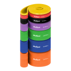 Pretestības gumiju komplekts TPE, REBEL ACTIVE Power Band, 7 TPE gumijas, PT-S7, 4-82 kg
