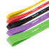 Treniņu gumiju komplekts TPE Power Band REBEL ACTIVE – PTs-1, 4–55 kg, 5 gumijas