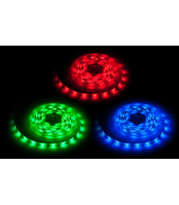 Apgaismojuma komplekts (LED virtene + barošanas bloks + krāsu kontrolieris) 150x5050SMD, 5m
