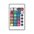 RGB LED lentes komplekts ar kontrolieri un barošanas bloku, krāsains, ūdensizturīgs, 12V 28W 5m