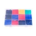 Termosarūkošo caurulīšu komplekts, 800 gab., E6252, 45 mm, 1–13 mm
