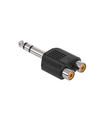 Stereo jack pāreja uz RCA ligzdām 6.3 ST.-2xGN.RCA