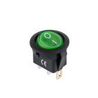 Slēdža savienotājs IRS-101-8C/D zaļš 12V