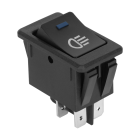 Gaismas slēdzis ar zilu LED indikatoru 12V
