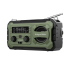 Izdzīvošanas saules enerģijas avārijas radio ar powerbanku un dinamo rokturi, Kruger&Matz, 10000 mAh