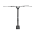 Sienas stiprinājums LED televizoram, melns — Kruger&Matz KM1303, 23–55″
