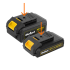 Akumulatora lādētājs Rebel Tools 20V 2A/4A