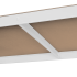 Metāla noliktavas plaukts, balts, Rebel, 180x90x40