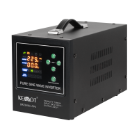Nepārtrauktās barošanas avots KEMOT ar tīru sinusoīdu un uzlādes funkciju 12V 230V 1000VA/700W PROsinus-1000-LFP4