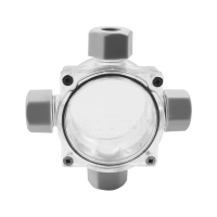 Hermētiska kabeļu savienojumu kārba IP68 MUFA-4, 90 mm × 90 mm × 37 mm