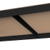 Melns metāla noliktavas plaukts Rebel 180x90x40 cm
