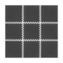 Aizsargājošs puzles paklājs treniņiem un fitnesa aprīkojumam Rebel Active, 9 elementu komplekts, RBA-3153, 60x60cm, 10 mm