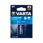 Sārma baterija VARTA LONGLIFE, 9V, 1 gab.