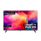 Kruger&Matz viedtelevizors ar FHD izšķirtspēju, DVB-T2/S2 un H.265 HEVC, 43″