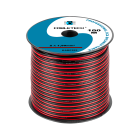 Skaļruņu kabelis CCA, melnā un sarkanā krāsā, KAB0392, 1.5mm