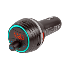 Automašīnas FM raidītājs ar Bluetooth un divām USB pieslēgvietām Peiying URZ0483