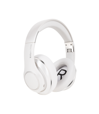 Bezvadu uz ausīm liekamās austiņas, baltas, Kruger&Matz Street 3 Wireless