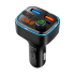 Peiying FM modulatoris automašīnai ar Bluetooth funkciju (2 × USB + USB-C)