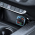 Peiying FM modulatoris automašīnai ar Bluetooth funkciju (2 × USB + USB-C)