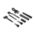 TEESA gaisa pūtējs un kompresors, 3 jaudas pakāpes, LED apgaismojums, 5 uzgaļi, 75 W, 6000 mAh