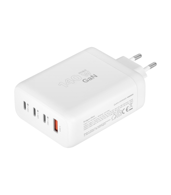 Tīkla lādētājs Kruger&Matz ar Quick Charge un Power Delivery, KM0859, 140 W