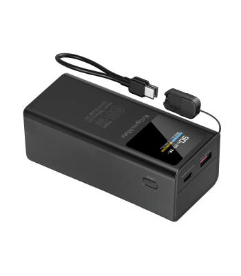 Ārējais akumulators Kruger&Matz ar Quick Charge un Power Delivery, Li-ion, 65 W, 20000 mAh