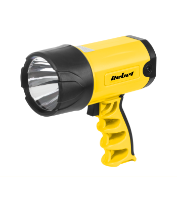 Akumulatora LED prožektors Rebel, CREE 3W, 150 lm, 200 m