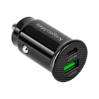 Automašīnas lādētājs Kruger&Matz ar diviem USB portiem, Quick Charge 3.0 un Power Delivery, 3100 mA, KM0870