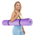 Vingrošanas paklājs jogai, pilatesam un fitnesam, REBEL ACTIVE, 200x115cm, 1cm