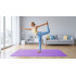 Vingrošanas paklājs jogai, pilatesam un fitnesam, REBEL ACTIVE, 200x115cm, 1cm