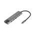 USB-C centrmezgls ar HDMI, 2 × USB 3.0, 2 × USB-C un RJ-45 — Kruger&Matz KM0391