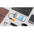 OTG adapteris Rebel, USB A 3.0–USB Type-C, 15 cm