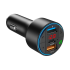 Automašīnas FM raidītājs ar Bluetooth, 2x USB un USB-C