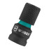 WUBER triecienadapteris ar ātrās nomaiņas mehānismu, 1/2"–1/4", 50 mm