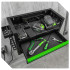 Pie sienas stiprināms instrumentu skapis ar elektrības sadalītāju WUBER W00302