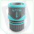 Ātrais šļūtenes savienotājs ar Aqua Stop vārstu, WUBER W00704, 1/2"–5/8" (13–15 mm)