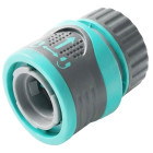 Ātrais šļūtenes savienotājs ar Aqua Stop vārstu, WUBER W00704, 1/2"–5/8" (13–15 mm)