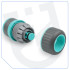 Šļūtenes ātrais savienotājs ar ūdens apturēšanas vārstu WUBER 3/4″ (19 mm) W00705