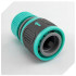 Caurplūdes ātrais dārza šļūtenes savienotājs WUBER, 1/2"–5/8" (13–15 mm), W00706