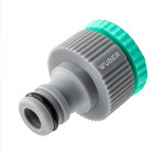Krāna savienotājs WUBER ar Uni Fit adapteri, G 3/4" 26.5 mm un G 1/2" 21 mm