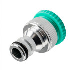Metāla krāna savienotājs ar adapteri WUBER G 3/4" (26.5 mm) un G 1/2" (21 mm)