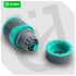 WUBER divvirzienu ūdens sadalītājs ar vārstiem un savienotāju komplektu W00718