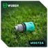 Caurplūdes šļūtenes ātrsavienotājs WUBER W00724, 5/16" (8mm)