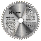 WUBER koka ripzāģa disks ar karbīda zobiem W00736, 255x30 mm, 48T